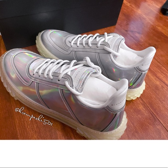 giuseppe zanotti NIB shimmering lowtops for men - Picture 8 of 16